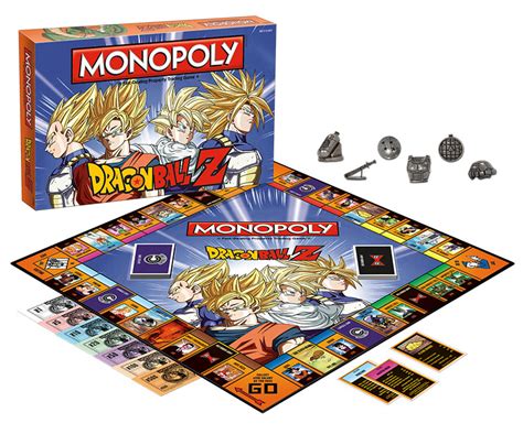 Uma fusão entre Monopoly e Dragonball Z: Hasbro lança jogo de tabuleiro ...