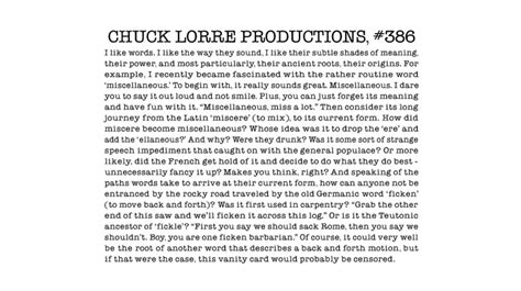 I love recording episodes of Chuck Lorre's shows just to fast forward to read these vanity cards ...