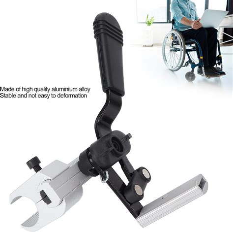 Buy FASJ Wheelchair Brakes, Aluminum Side Mount Wheel Lock Sensitive Hand Brake Assembly, High ...