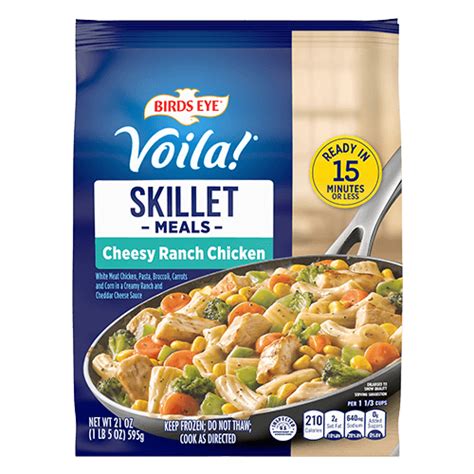 Voila! Cheesy Ranch Chicken Skillet Meal | Birds Eye