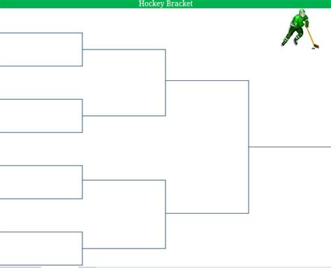 2016 Printable Blank NCAA Mens Ice Hockey Championship Bracket | 2011 ...