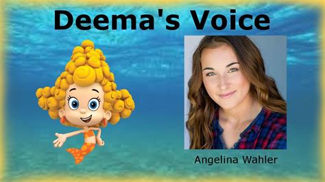 BUBBLE GUPPIES Characters REAL VOICES 2019 Gil Molly Nonny Oona Deema Goby Bubble Puppy Mr ...