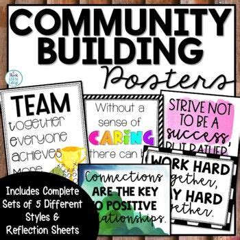 Community Building Quotes Bulletin Board Posters in 2021 | Building ...