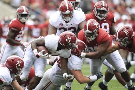 2019 Alabama Crimson Tide Football A-Day: Quick Stats