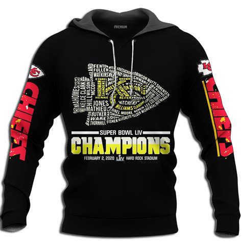 Mens Super Bowl Champions Kansas City Chiefs Super Bowl Champions 2020 Size Up To 5xl - Luxwoo.com