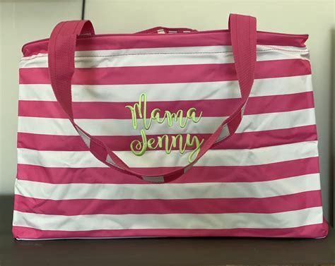 Monogrammed Beach Bag Ultimate Beach Bag Oversized Bags | Etsy