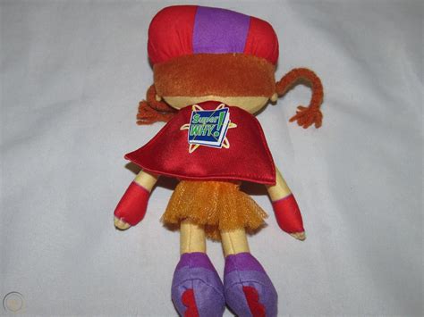 Super Why Wonder Red Character Plush Doll Toy PBS Learning Curve 9" | #1842799828