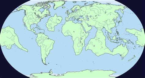 A world map including the major mythical lost continents, Atlantis, Mu and (not quite) Lemuria ...