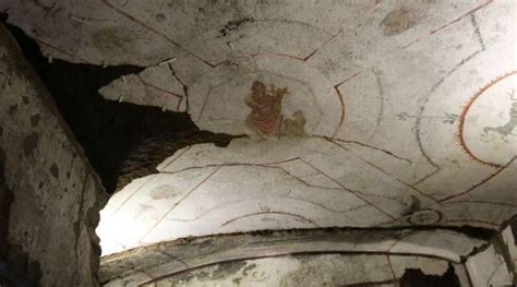 Behold the newly-discovered painting in Rome's Catacomb of Callixtus ...