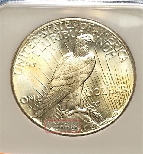 1925 P Peace Dollar Ngc Ms65 Mby088