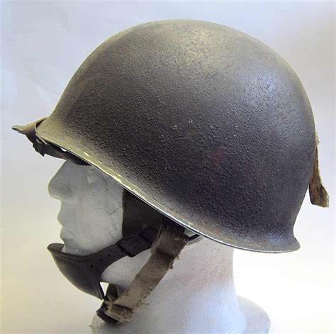 WW2 509th Airborne Paratrooper Helmet Refurbished USA - WarHats - WarHats.com