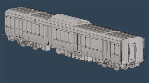 JujuArtz - Yamanote Line E235 Series Locomotive - Japanese Train 3D CAD ...