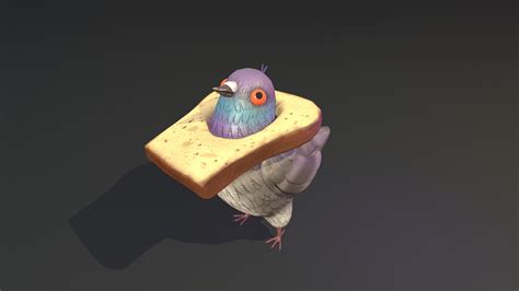 ArtStation - Bread Head Pigeon
