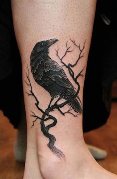 100 Inspirational Raven & Crow Tattoo Ideas - Ultimate Guide