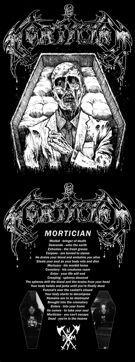 RIDDICKART » MORTICIAN Artwork