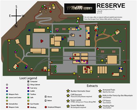 Tarkov Streets Map