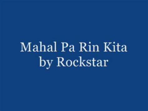 Monica Bianca cover of Rockstar Arkasia's 'Mahal Pa Rin Kita' | WhoSampled