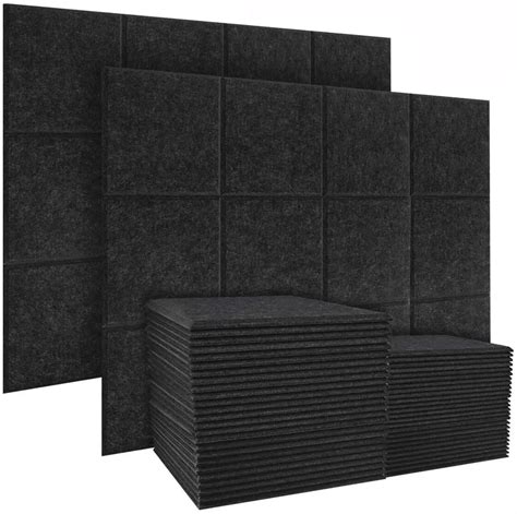 Panels Sound Dampening Panels,Sound Proof Padding Beveled Edge Tiles,Great For Wall Decoration ...