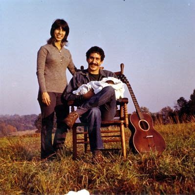 jim & ingrid croce with their infant son (and guitar of course)...a ...