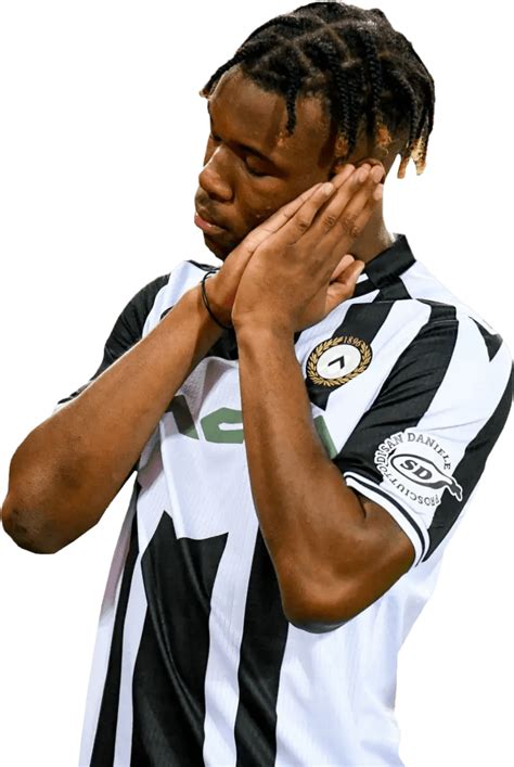 Destiny Udogie Udinese football render - FootyRenders