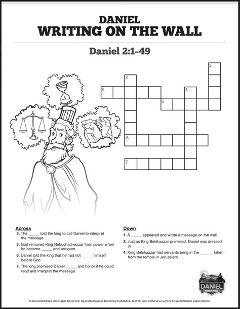 Daniel 5 Coloring Pages