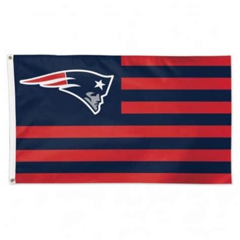 New England Patriots Flag 3x5 Deluxe Americana Design, 1 - Fred Meyer