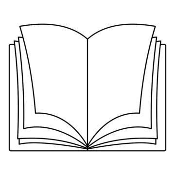 Books Outline PNG Transparent Images Free Download | Vector Files | Pngtree