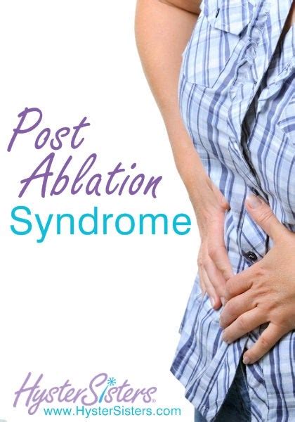 post ablation syndrome treatment