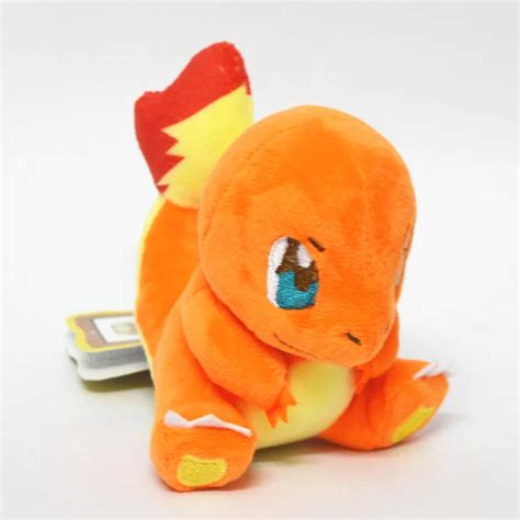 13cm Charmander Soft Plush Toy Stuffed Doll Cute Charmander Plush Toy ...