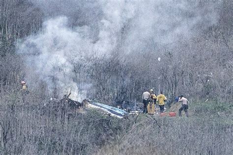 Kobe Bryant's helicopter fell at 2,000 feet per minute