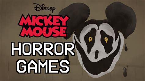 The Scary World of Mickey Mouse Horror Games - YouTube