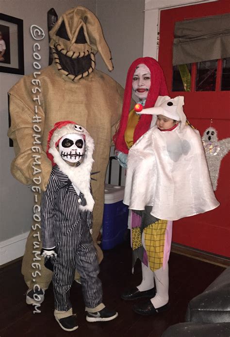 Family Nightmare Before Christmas Theme Baby Zero Costume