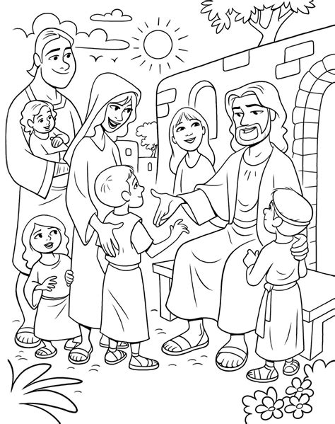 Printable Coloring Pages Jesus Loves Me - subeloa11