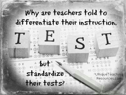 Why are teachers told to differentiate their instruction but ...