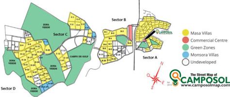 The Camposol Street Map