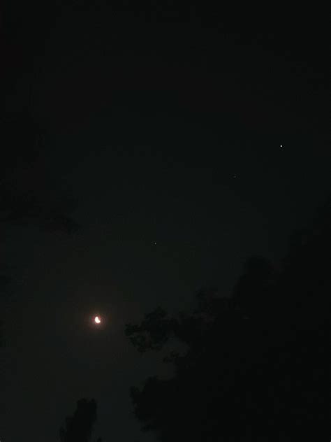 Amazing alignment. Moon mars Saturn Jupiter. : pics