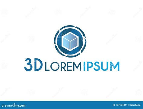 Modern Blue Business Logo. Vector Illustration. Stock Illustration ...