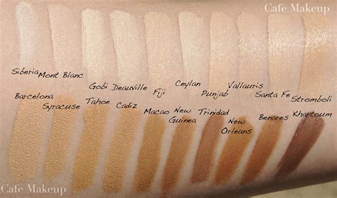 NARS Foundation Swatches | Makeup Swatches | Pinterest | Swatch, Nars ...