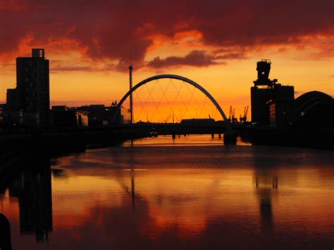 Glasgow Sunset by manic-dante on DeviantArt