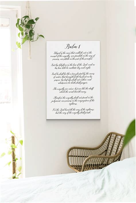 Psalm 1 Scripture Wall Art – Forever Written