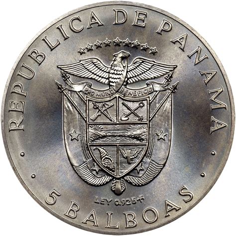 Panama 5 Balboas KM 28 Prices & Values | NGC