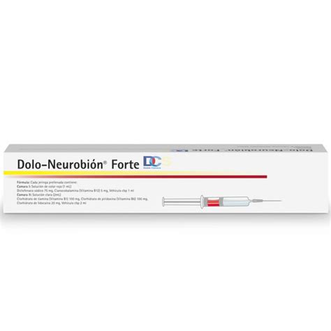 DOLO NEUROBION FORTE DC 1 JERINGA PRELLENADA 3ML