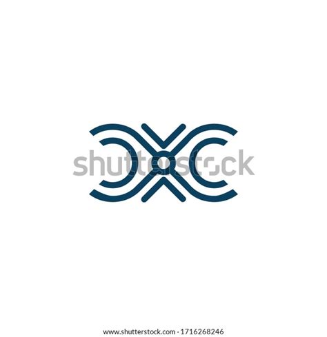 Initial Letter Cxc Logo Designs Stock Vector (Royalty Free) 1716268246