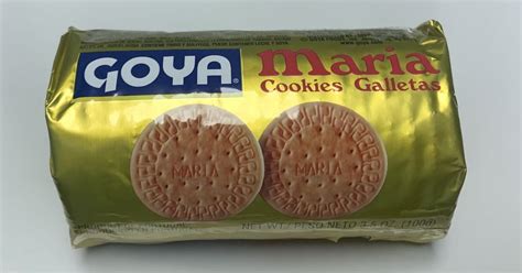 GOYA Maria Cookies, GOYA FOODS INC. (net wt. 3.5oz, 100g, 0.22oz, 6.25g ...