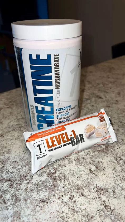 1st Phorm Creatine & Protein Bar in 2022 | Protein bars, High protein ...