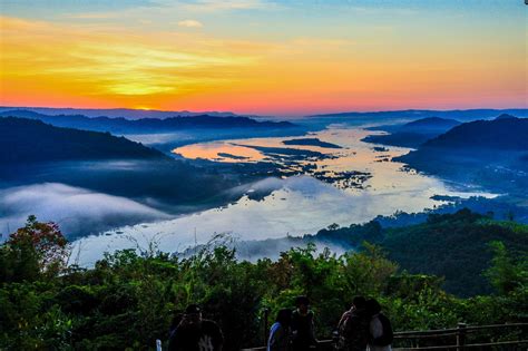 Morning Sunlight Mekong River Free Stock Photo - Public Domain Pictures