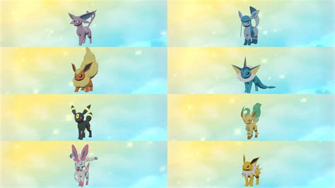 Pokémon Legends: Arceus - The Complete Eevee Evolutions Guide | VGKAMI