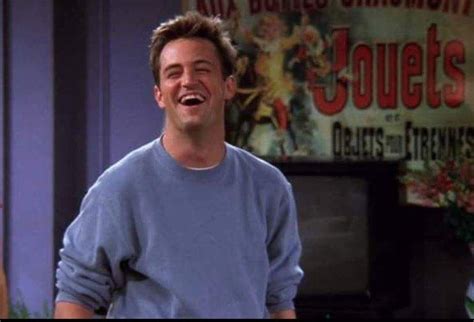 Chandler Bing Laughing