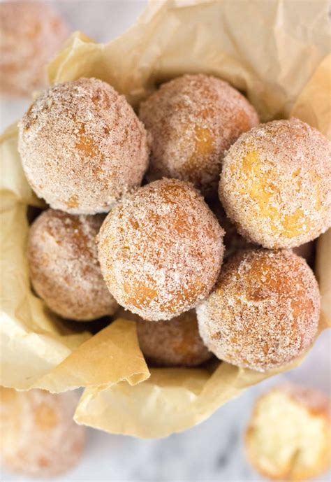 Fried Donut Holes (No Yeast) - Sugar Spun Run