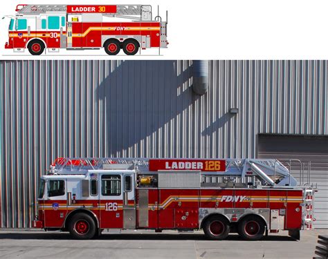 Fdny new rearmount ladder UPDATED 12/14/13 by Geistcode on DeviantArt